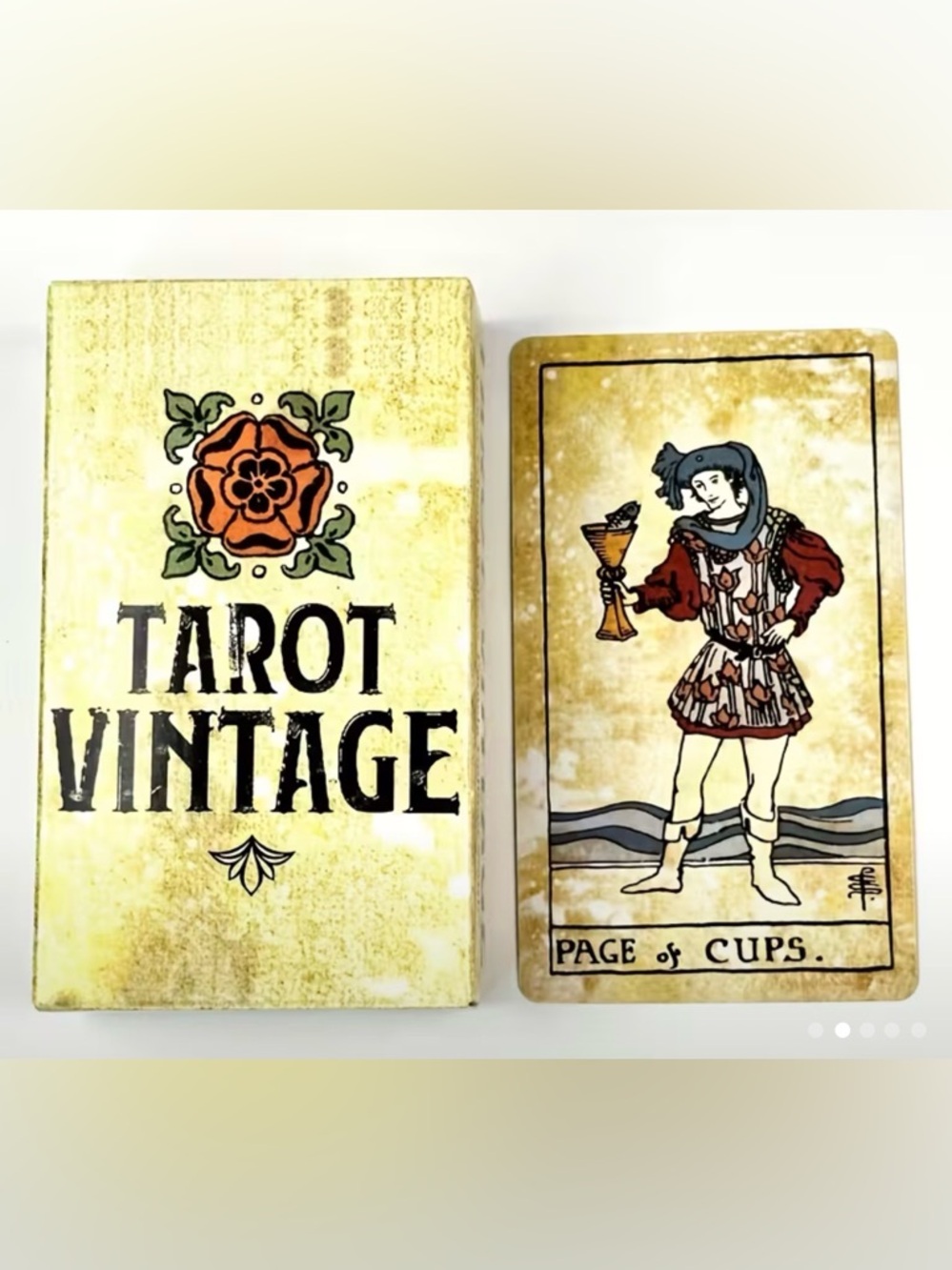 ⭐️ Vintage Style Tarot Card Deck